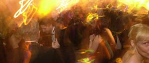 Partystimmung auf dem Berliner Presseball (Foto von 2002).