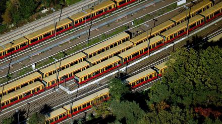 Zeit einplanen. Bei der S-Bahn stockt's. 