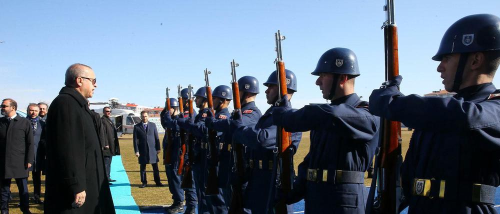 Erdogan will mit dem Einmarsch in Syrien nicht zuletzt innenpolitisch punkten.