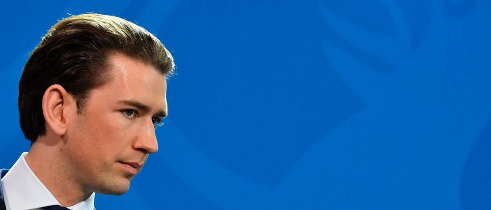 Der österreichische Bundeskanzler Sebastian Kurz.