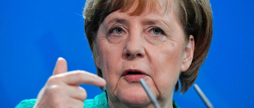CDU-Chefin und Bundeskanzlerin Angela Merkel