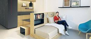 Das alte „Hotel Berlin“ in Lichterfelde wird zu „Twenty First Student Living Apartments“ umgebaut, so soll es aussehen.