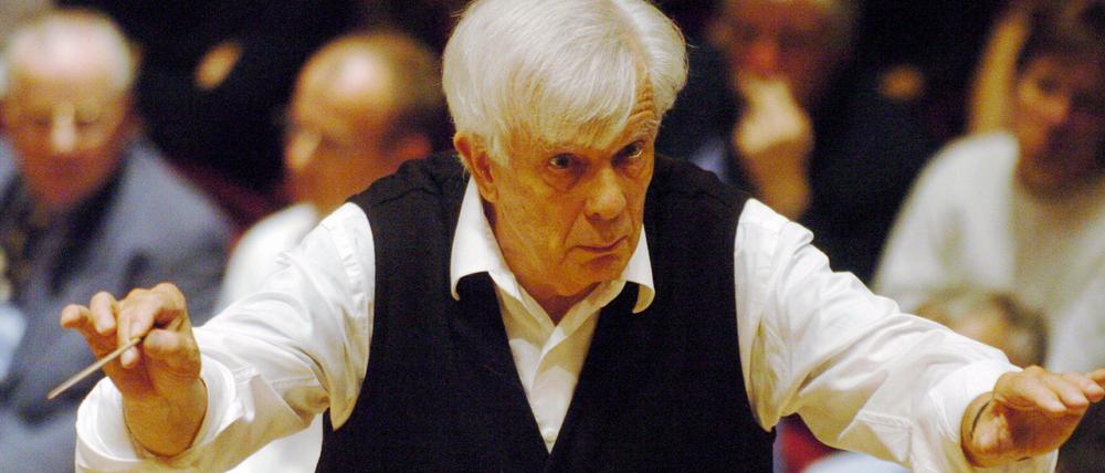Vom Dirigent zum Dramaturgen. Christoph von Dohnányi leitet die Staatskapelle durch Bartók und Brahms.