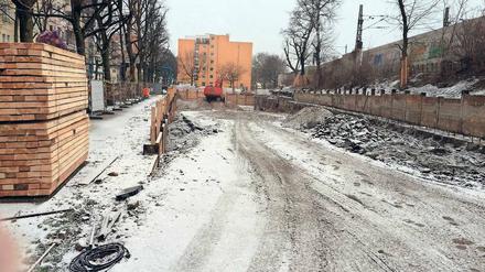 An der Gervinusstraße wird das Projekt „B.Loved“ vorbereitet. 