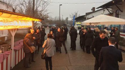 Die alten Gebäude des Güterbahnhofs werden für Events genutzt.