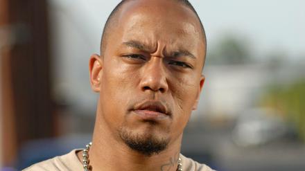Der damalige Rapper Deso Dogg, mit bürgerlichem Namen Denis Cuspert, posiert 2005 in Berlin. 