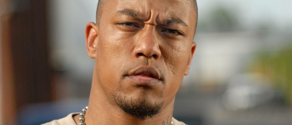 Der damalige Rapper Deso Dogg, mit bürgerlichem Namen Denis Cuspert, posiert 2005 in Berlin.
