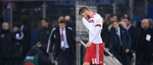 Mund und Nase abputzen. Aaron Hunt und der Hamburger SV erleben die nächste Krise.