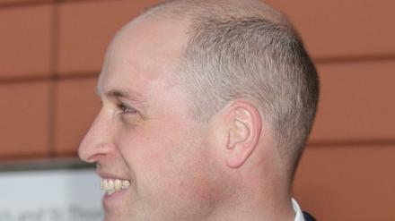 Kurzhaarschnitt: Prinz William mit neuer Frisur. 