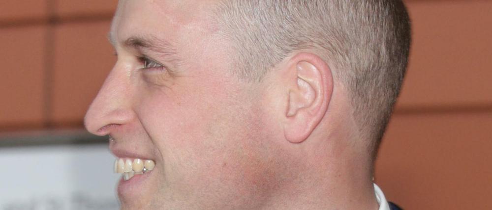 Kurzhaarschnitt: Prinz William mit neuer Frisur.