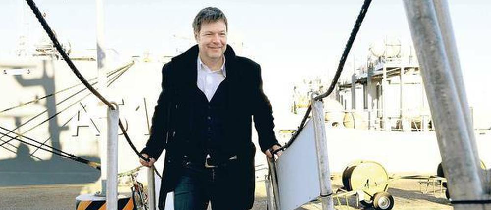 Ambitionen für die Bundespolitik: Robert Habeck 