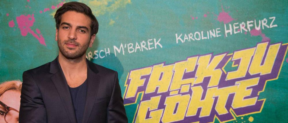 Elyas M'Barek, Hauptdarsteller in "Fack Ju Göhte". 
