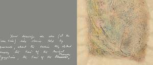 Wort und Bild. Ein Gedicht von John Berger und ein Werk von Liane Birnberg.