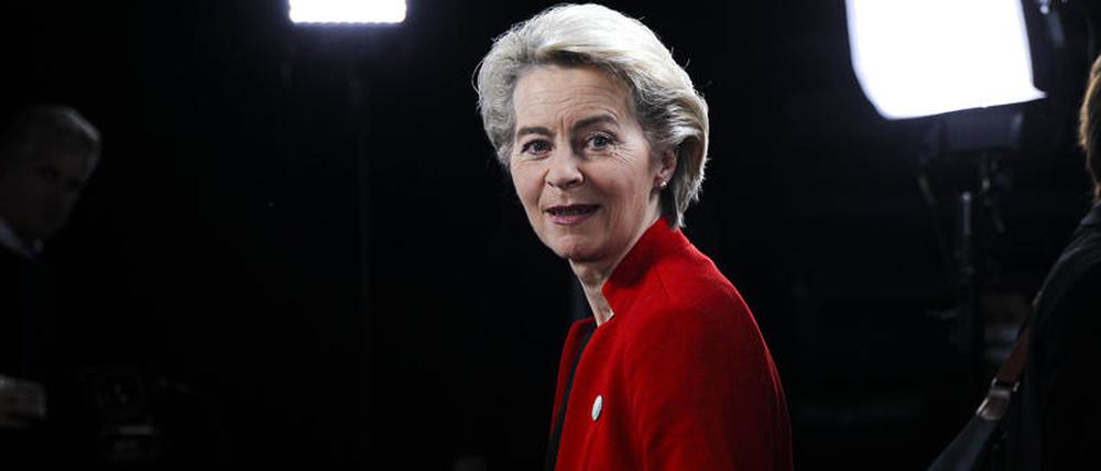 EU-Kommissionspräsidentin Ursula von der Leyen.
