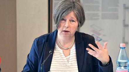 Baufrau. Katrin Lompscher leitet die Stadtentwicklungsverwaltung. 