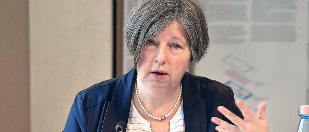 Baufrau. Katrin Lompscher leitet die Stadtentwicklungsverwaltung.