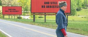 Wo bleibt die Gerechtigkeit? Frances McDormand ist Mildred Hayes, eine zornige Mutter, die der Polizei Beine macht. 