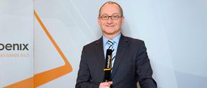 Erhard Scherfer arbeitet in Berlin als Parlamentskorrespondent für den Ereignis- und Dokumentationskanal Phoenix