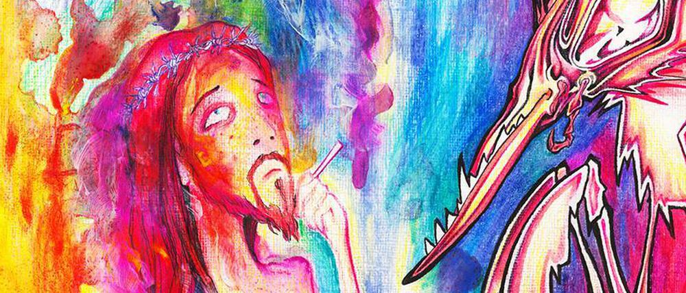 Vom Glauben abgefallen: Eine Szene aus „AnarChrist – Von der Erlösung“.