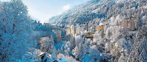 Alter Charme. In Bad Gastein kurten Kaiser und Könige in für die damalige Zeit schicken Jugendstilhotels.