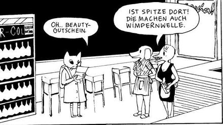 Melancholie und Menschlichkeit: Eine Szene aus dem besprochenen Buch.