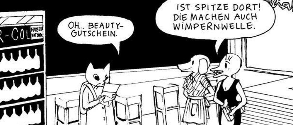 Melancholie und Menschlichkeit: Eine Szene aus dem besprochenen Buch.