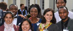 Stipendiaten der Humboldt-Stiftung.