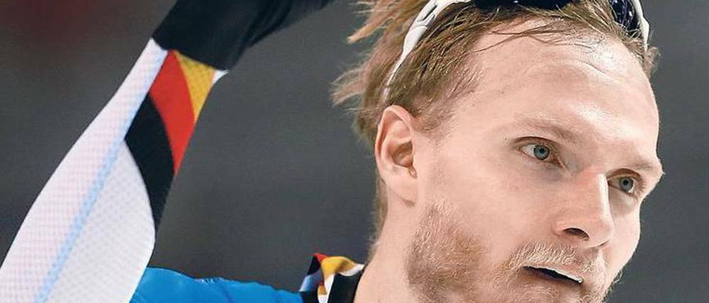 Ein Mann blickt mutig nach vorn. Patrick Beckert hat in dieser Saison noch viel vor.