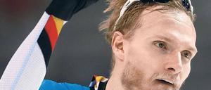 Ein Mann blickt mutig nach vorn. Patrick Beckert hat in dieser Saison noch viel vor.