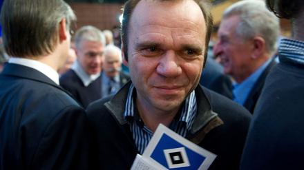 Will HSV-Präsident werden. Bernd Hoffmann, ehemaliger Vorstandsvorsitzender des Klubs, glaubt an eine bessere Zukunft.