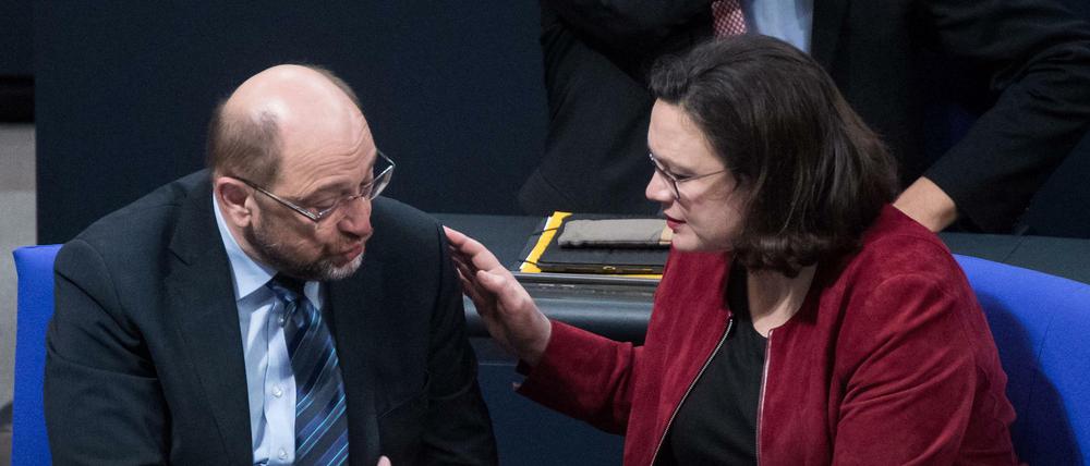 Vor ihrem Parteitag kommt die SPD in den Umfragen nicht gut weg.
