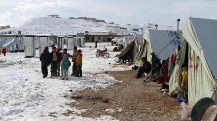 Flüchtlinge leben im Libanon unter schweren Bedingungen.