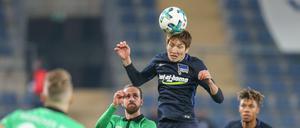 Genki Haraguchi, hier bei einem Vorbereitungsspiel in der Winterpause gegen Hannover 96. 