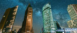 Der Potsdamer Platz in Berlin.