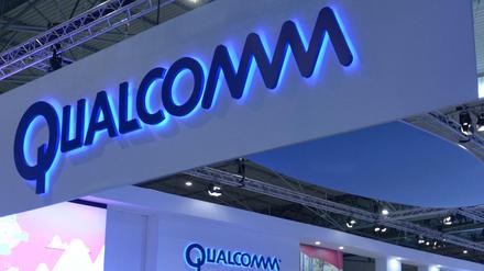 Das Logo des Chipkonzerns Qualcomm.