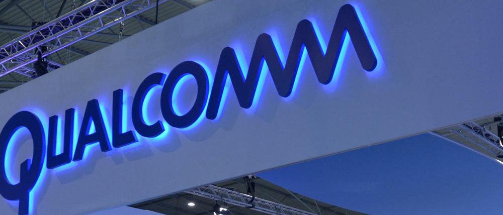 Das Logo des Chipkonzerns Qualcomm.