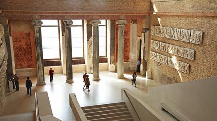 Das Treppenhaus im Neuen Museum
