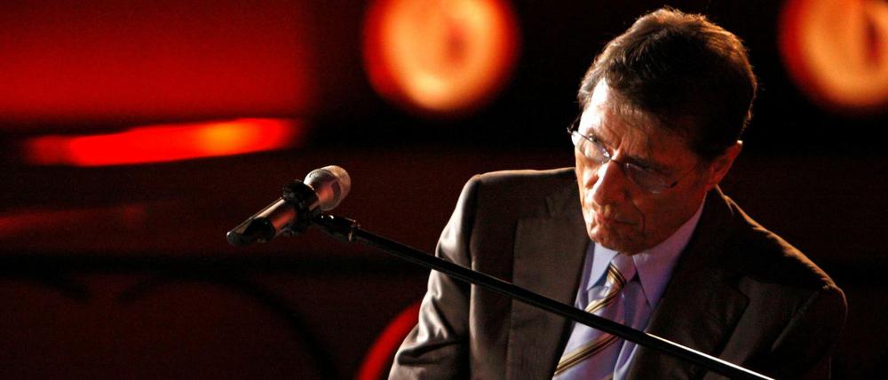 Sänger Udo Juergens in Berlin.