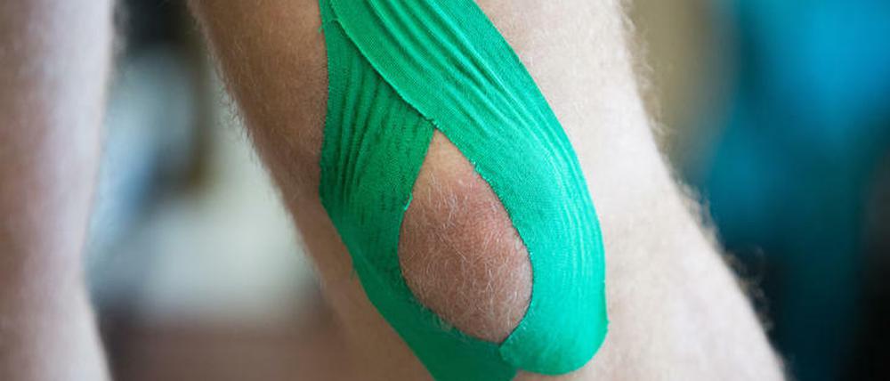 Nicht das Knie von Kleiss. Sondern von Robert Harting.