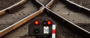 Veraltet. Weichen und Stellwerke sollen künftig elektronisch gesteuert werden. 