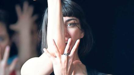 Francesca Ciaffoni in Mario Goeckes "Nijinski"-Choreografie.