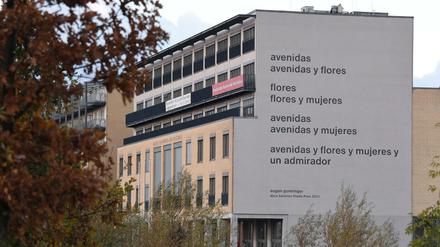 Fassade des Anst0ßes. Die Alice Salomon Hochschule im November 2017.