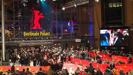 Im Zentrum: Die Wettbewerbsfilme laufen im Berlinale-Palast.