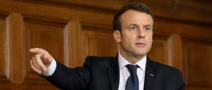 Ein Monsieur, der weiß, wo es lang geht: Emmanuel Macron ist beliebt, vor allem im aktuell planlosen Deutschland.