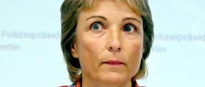 Die Staatsschutzchefin des Landeskriminalamtes, Jutta Porzucek.