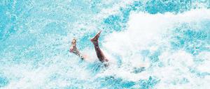 Schwimmen in Berlin kann so schön sein. Wenn die Schwimmhalle geöffnet ist.