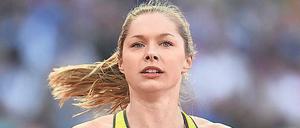 Nicht zu bremsen. 10,95-Sekunden-Sprinterin Gina Lückenkemper. 