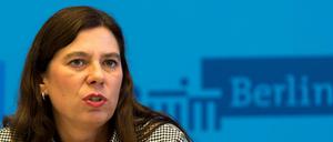 Bildungssenatorin Sandra Scheeres (SPD) will den Schulbau schleunigst voranbringen.
