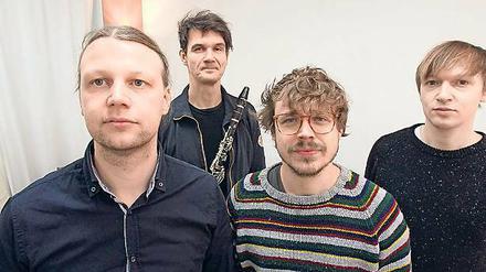 Murmuration-Musiker. B. Meyer , C. Puntin, A. Haberl, P. Meyer.