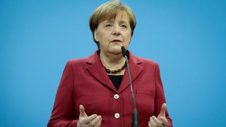 Bundeskanzlerin Angela Merkel (CDU)